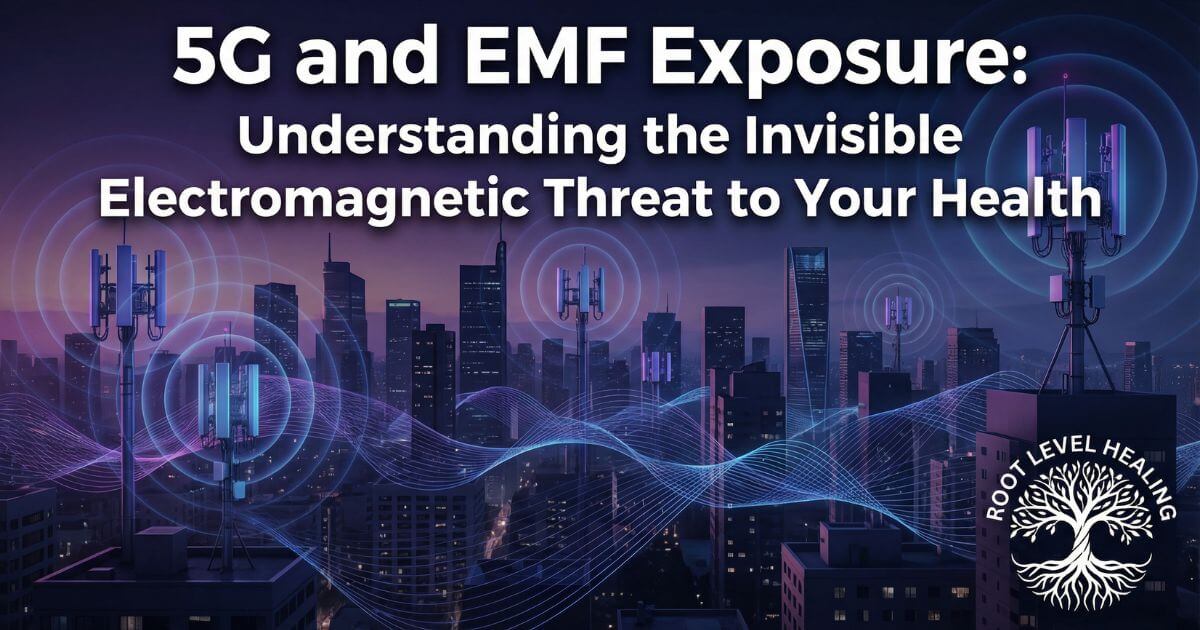 5G and EMF Exposure: Understanding the Invisible Electromagnetic Threat to Your Health.