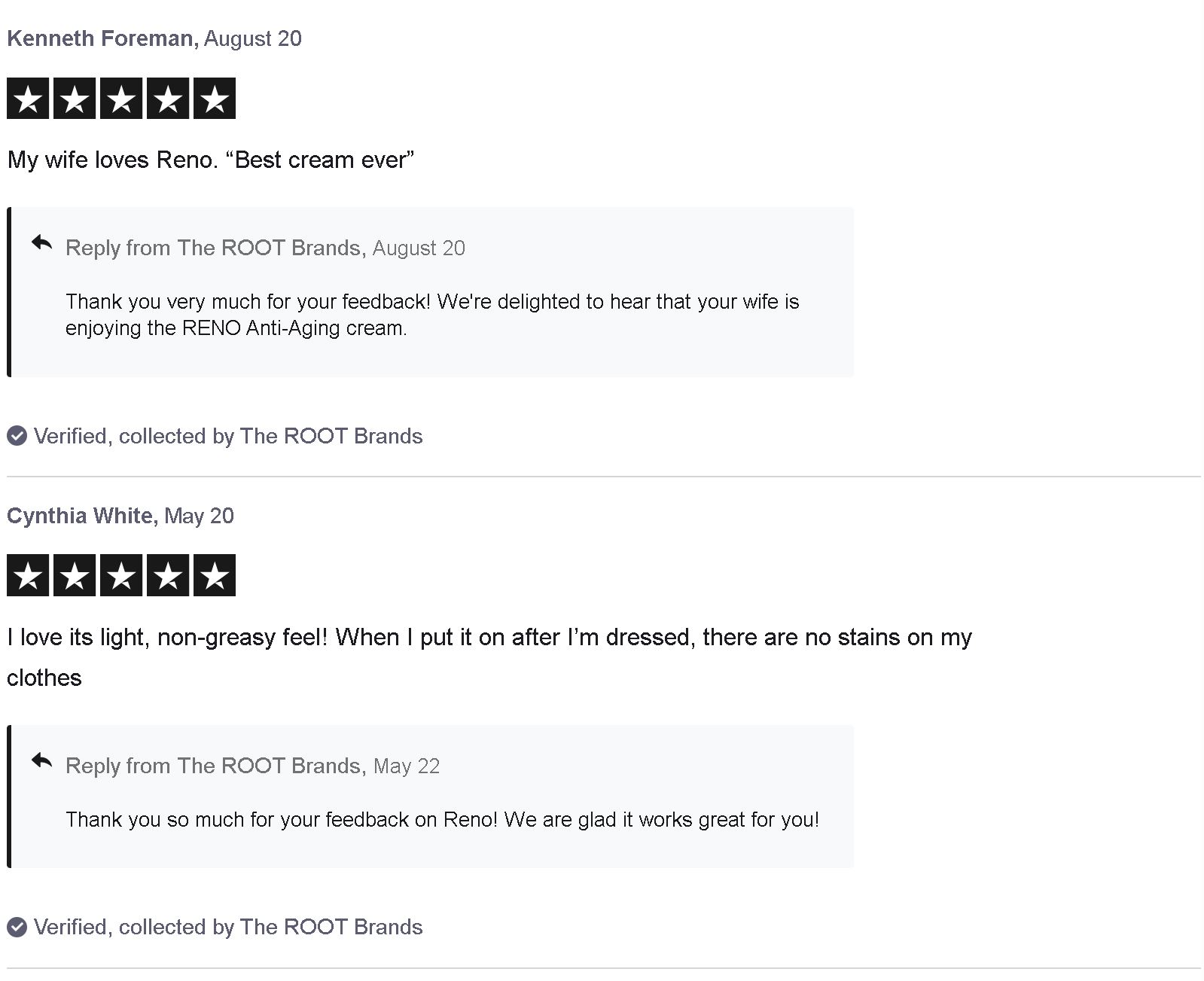 Envirem Skin Defense customer reviews from Trustpilot