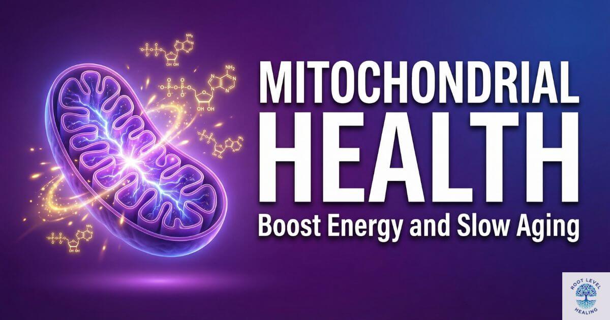 Mitochondrial health guide — ATP energy production, cellular aging, and optimization strategies for boundless energy and longevity.